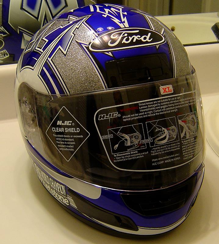 Street Stang championship helmet front